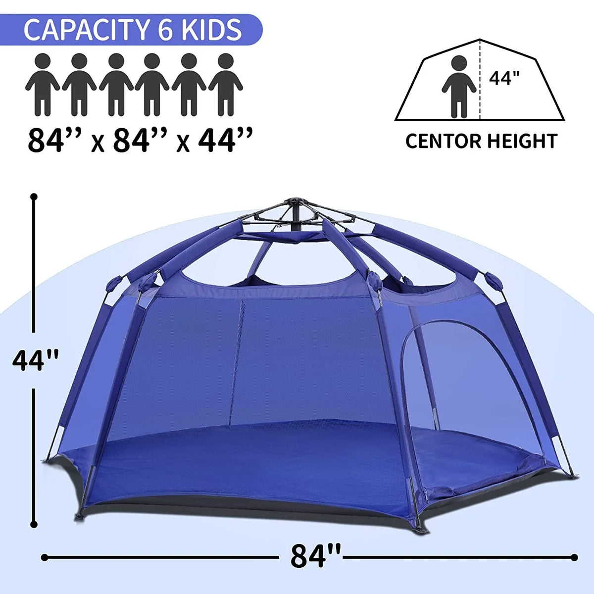 Baby Canopy Portable Alvantor for with Foldable Playard Playpen Play