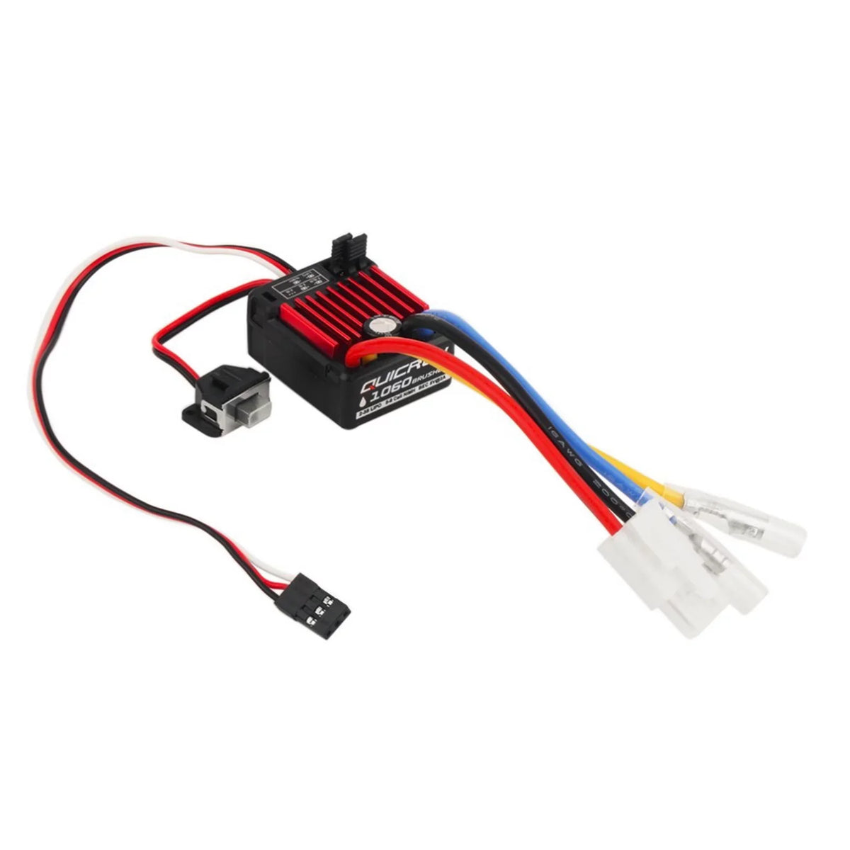 Speed 1060 1/10 60A Brushed for Electronic Controller QuicRun Pinnaco Car HobbyWing ESC RC