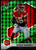 Mosaic #1 2021 II Mosaic Green Patrick Card Mahomes Panini
