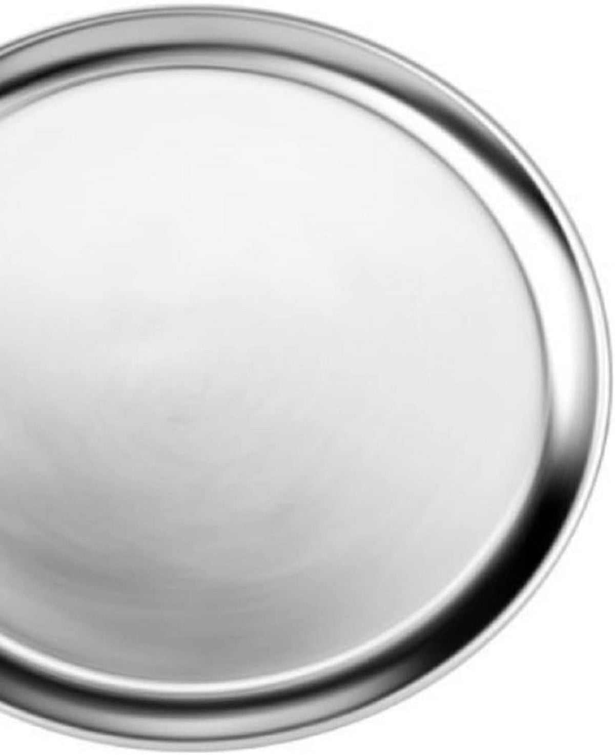 Wide Bakeware Pizza Tray Tray Pan 3 Baking for Tray Round 11” Kitchen Restaurants Rim- Pan Aluminum Set Pizza TrueCraftware- of Tray Home Baking Pizza Pizzeria & Round