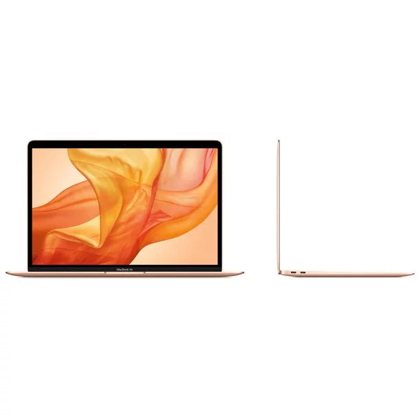 128GB RAM- Air Model (Fair) MacBook Gold- SSD- Pre-Owned 2018 8GB i5 1.6GHz- 13" Number MRE82LL/A