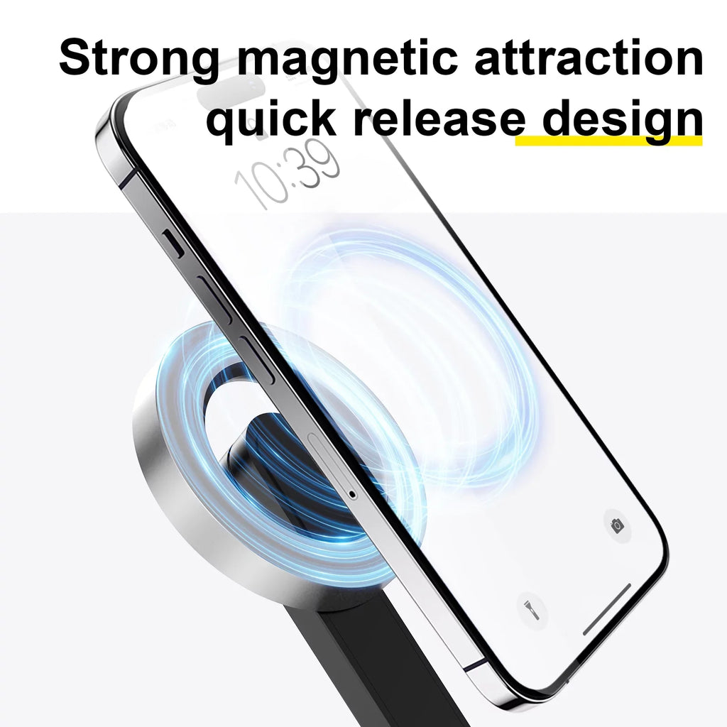 , Magnetic with TELESIN for 27.1 Remote Control Tripod, inch Selfie Rotation Stick