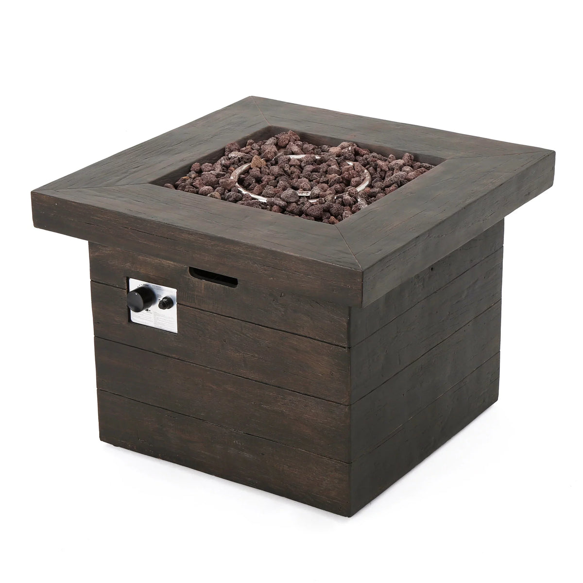 Ollie Pit, exterior 4-Seater with Brown Fire Beige Club Chat Mixed Wicker Set Chair and