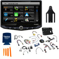 Wrangler Heigh10 Infotainment Kit Wrangler Flush-Mount 2011-18 Stinger In-dash with Dash System JK Camera Back Up PCAM-JP and 10" SR-JK11H