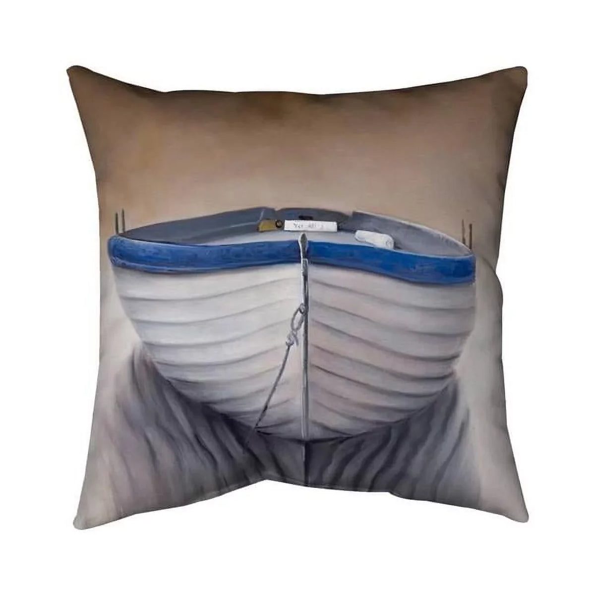 Cover Boat-Double Decor Pillow in. 5543-2020-CO53 Home Canoe Sided 20 x Indoor Print 20 Begin