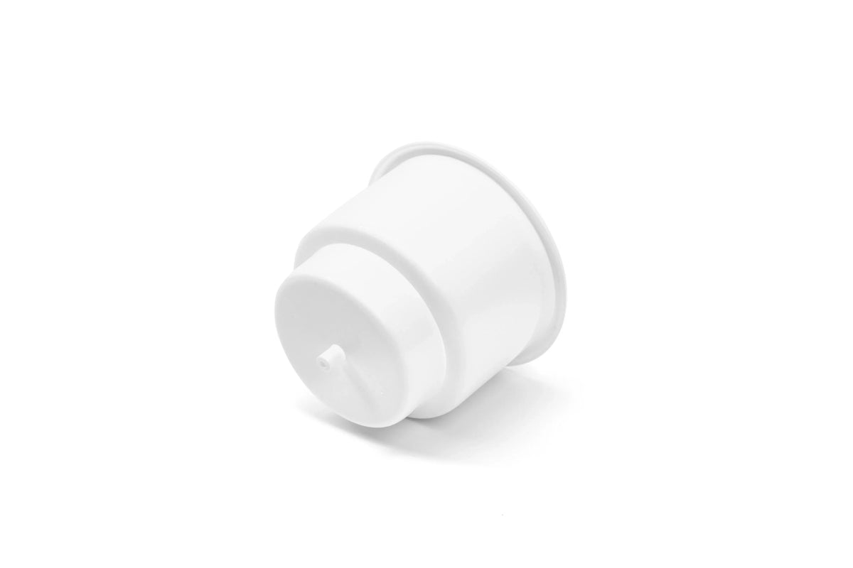 RV Drop Camper 10 with Plastic Boat Drain In Pocket Inch Holders Insert Motorhome O.D. 3-1/2 Pontoon Auto & Car Truck I.D. Hound for Recessed 4-1/8 Cup Marine Universal White Inch Red