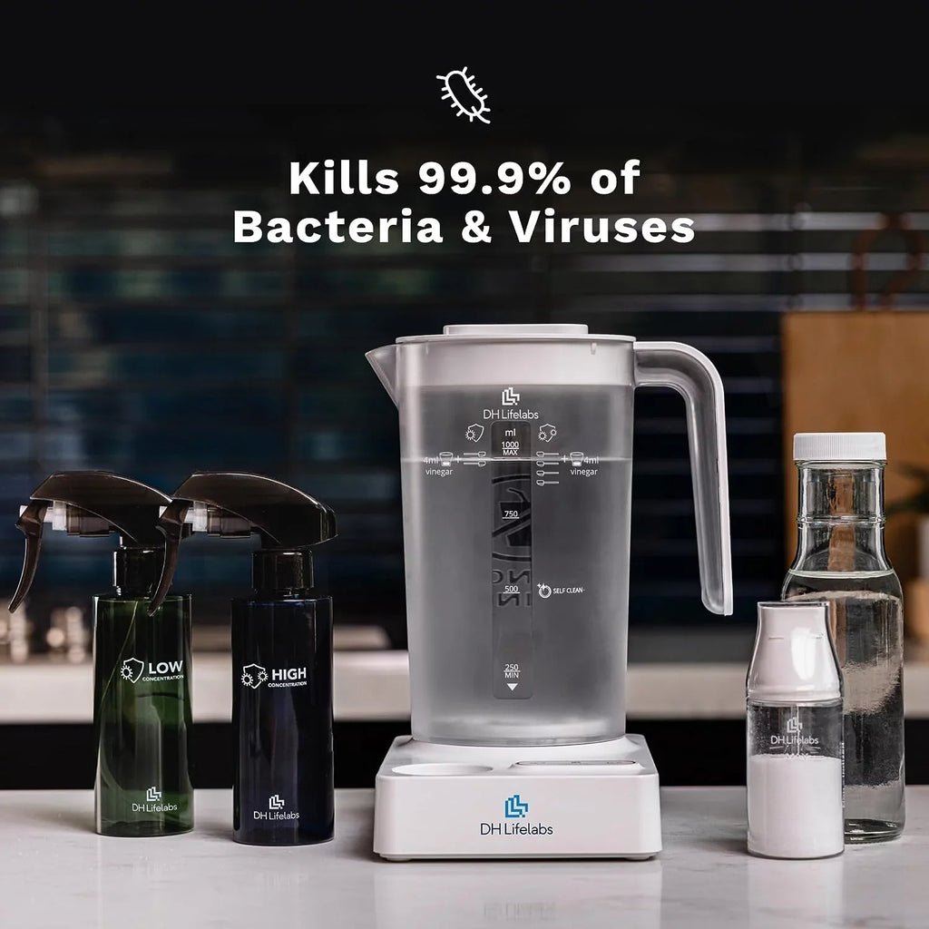 Surface Supplies - Purpose Germs Home Odor & Mold DH HOCL Cleaner Cleaning at | of Aaira 99.9% Generator Create Lifelabs | Household Pets Eliminates Multi Smoking Disinfectant | | Eliminator Mildew