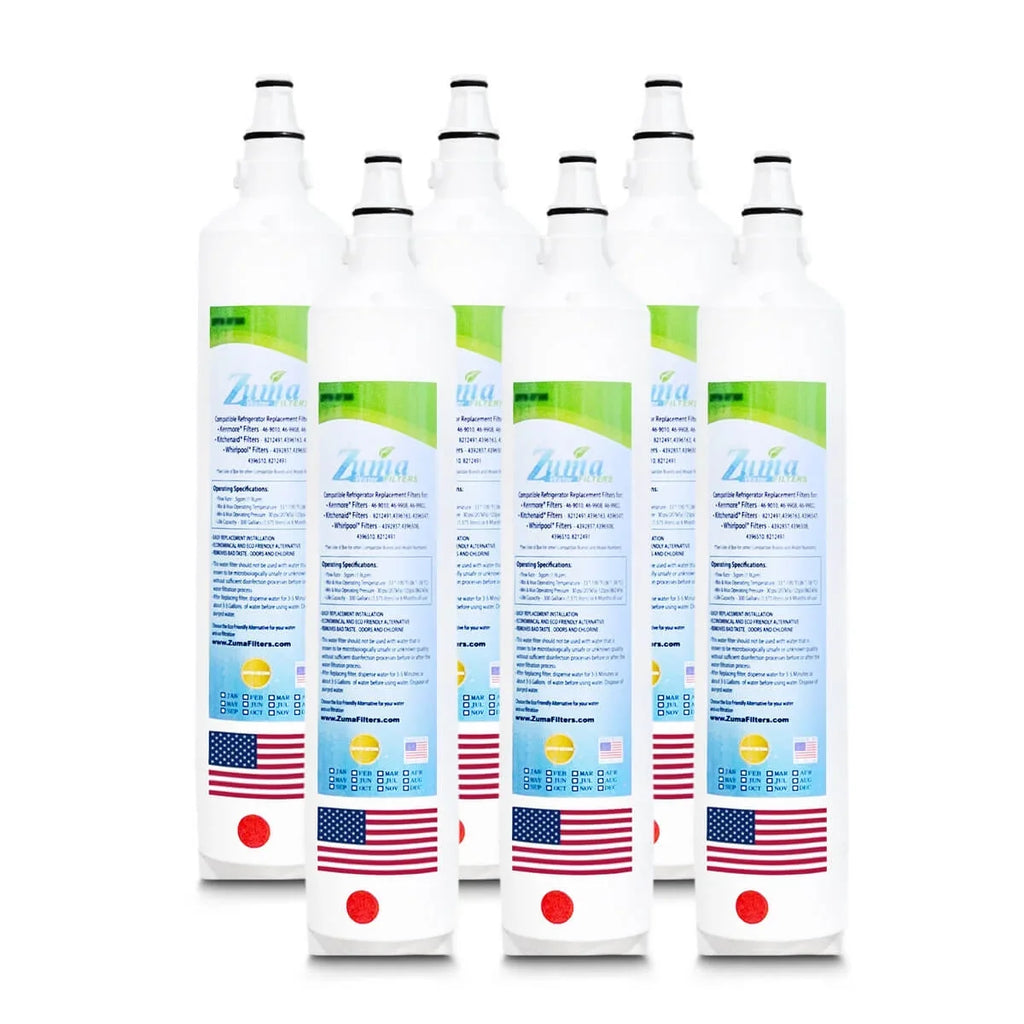 Subzero® # 6 ZWFZ1-RF750 Made in , with U.S.A. Model - liquid Pack Brand ZUMA ID24R Filters Compatible - , ,
