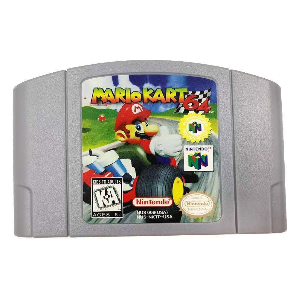 Video Game for N64 Card 64 Brand Kart New Mario - Nintendo