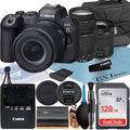 75-300mm Case Lens SanDisk Card Mark II + Mirrorless ZeeTech 128GB + Memory Bundle RF + Flash+ EOS 24-105mm EF Canon Camera with R6 + LED Accessory