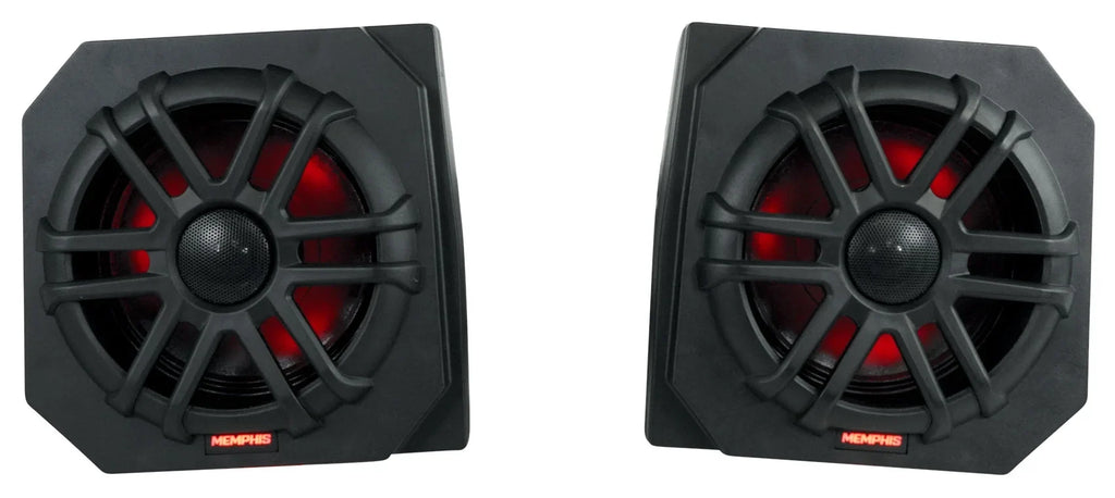 XP900 Speakers+Amp RNGR65FE Pods+LED 2) Memphis Ranger For Tower Polaris 2013-17