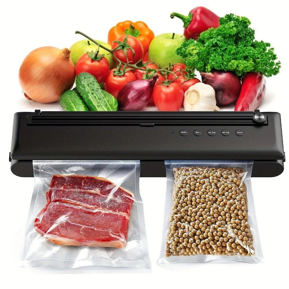 With Automatic Seal Food Storage Saver Vacuum Machine Sealer Bag Preservation