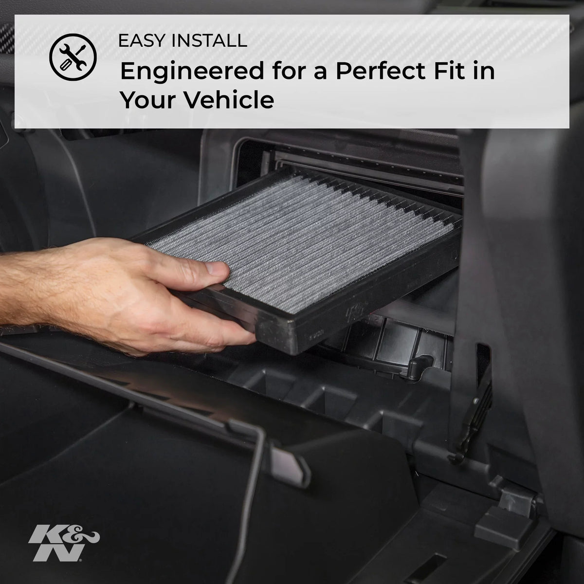 GLC VF2068 Cabin 2016-2019 GLC, select: Filter 2017-2019 Fits COUPE K&N Air -BENZ -BENZ