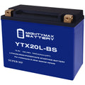 All RXP GTX Battery YTX20L-BS SeaDoo Lithium Replacement compatible with Models 94-07 4-TEZ,
