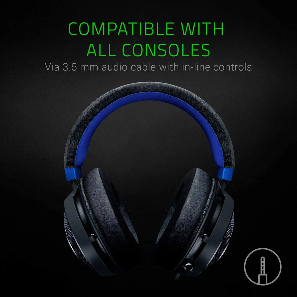 mm Audio Headset: X Aluminum for Gaming Kraken used Series Frame, Razer Switch, Xbox Mobile, Retractable Lightweight 3.5 PS4, Microphone, & Jack PS5, PC, Xbox S, Isolating Noise One,