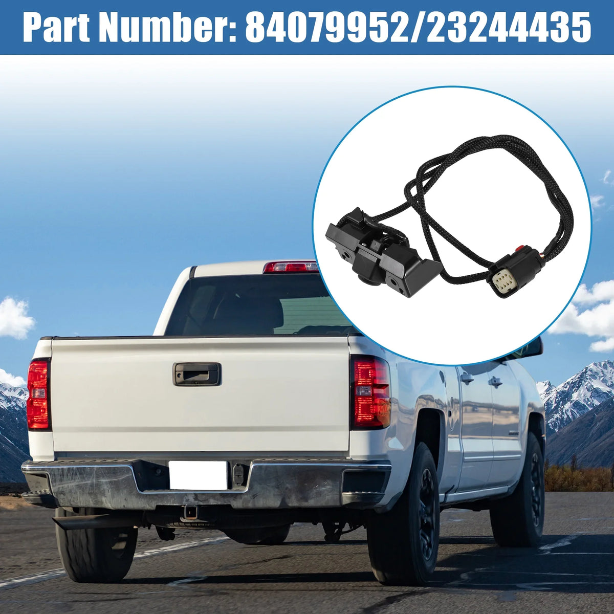 Bargains Silverado Unique for Rear Parking Chevy Black 2500 Camera Car Backup View Replacement 3500