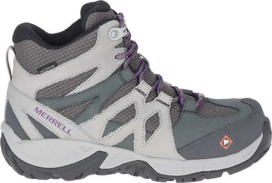 Work J099328 Waterproof (M) Siren M) (D, Merrell 9D US Boots Mid 9Medium Womens