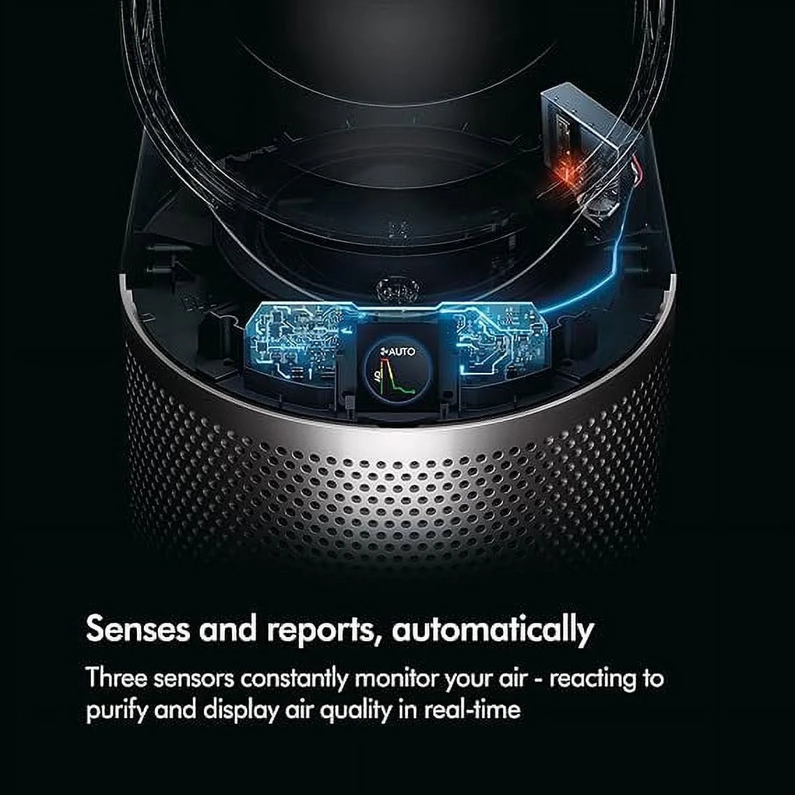 Dyson Box TP7A White/Nickel Purifier Cool Purifying - Fan Autoreact Open