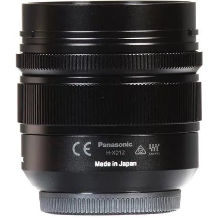 for Leica Micro Lumix Four Aspherical 12mm Summilux f/1.4 Lens DG Black Thirds, G