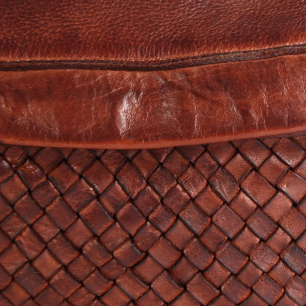 Fanny Handbag Leather Vintage Women Mind Never Cowhide Purse Bag Western Pack Handmade NM Genuine Nmbgm148E