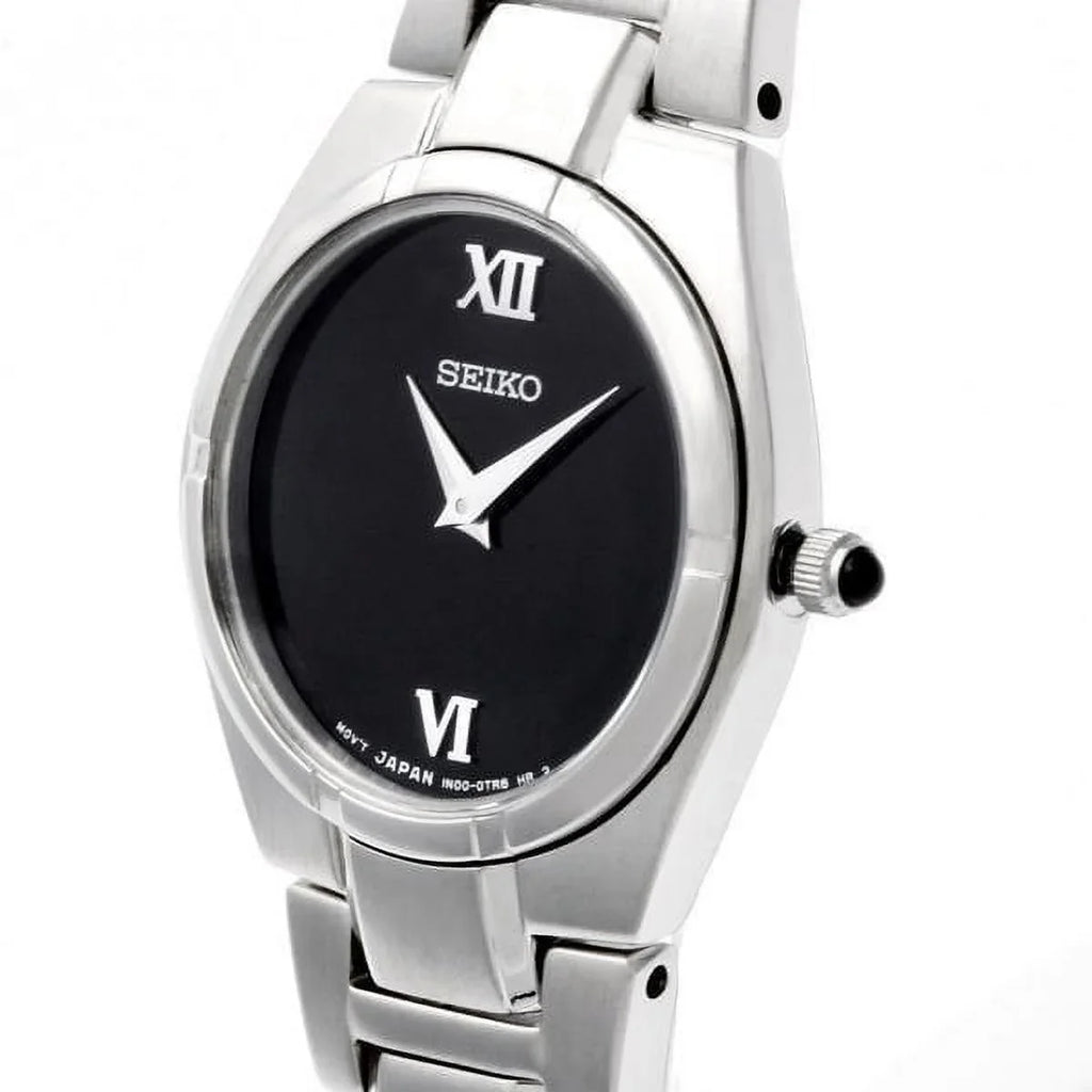 Watch Women's Seiko SUJD53 Bracelet Dial Black