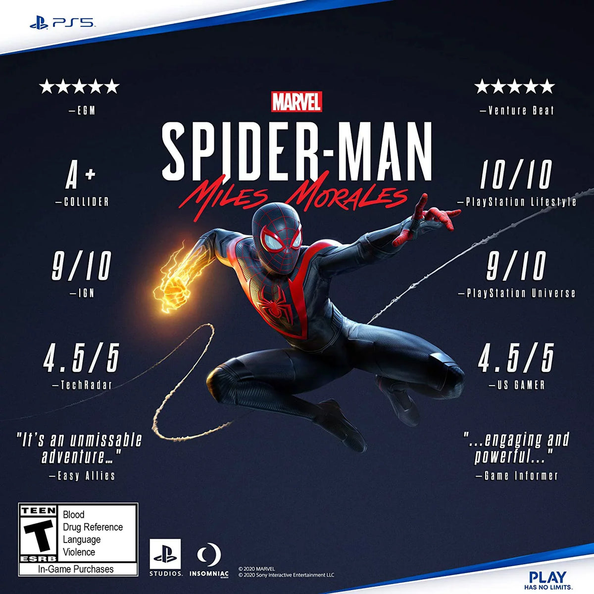Miles PlayStation Morales, , Spider-Man: 5