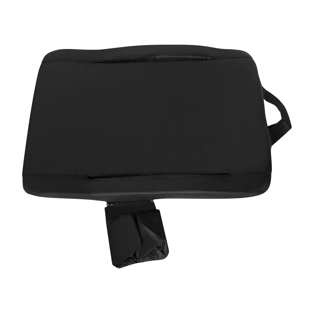 Fabric Stadium Black Wide Flash Furniture Malta Extra Chair,