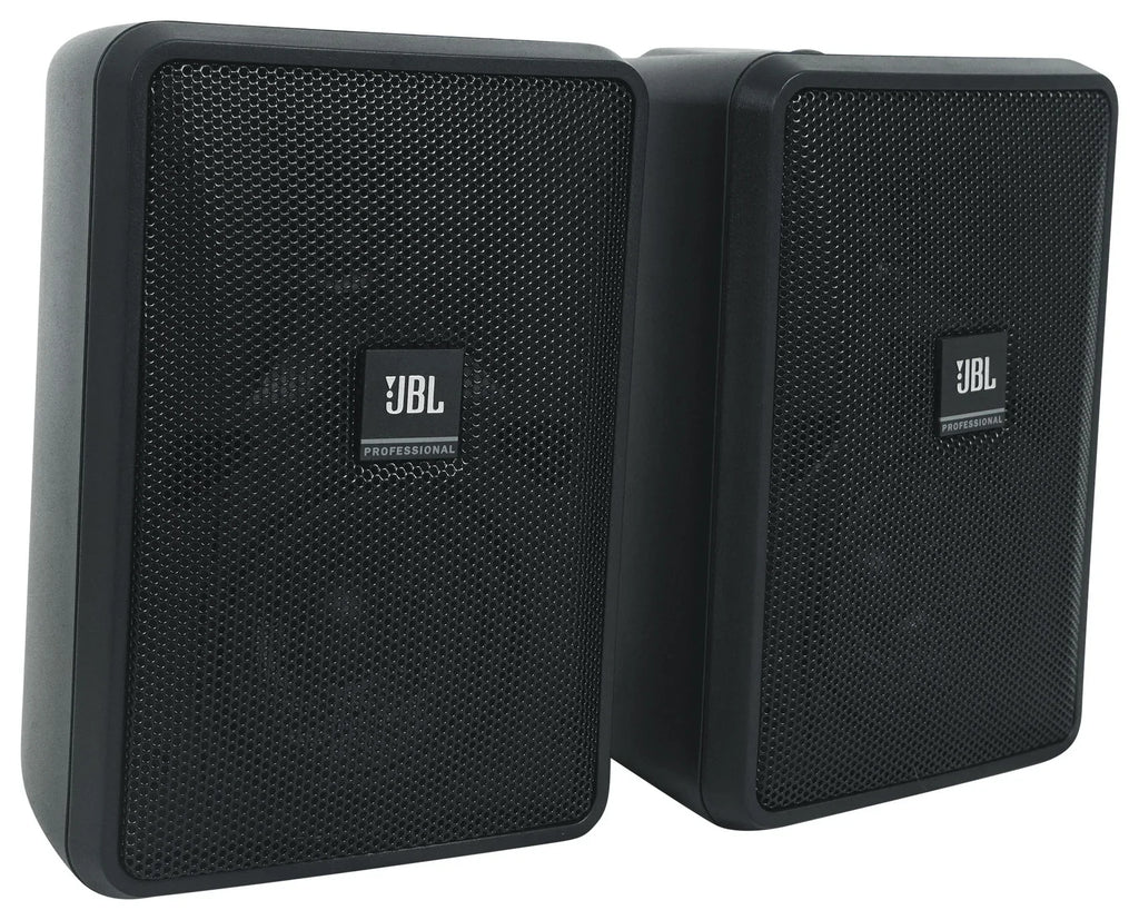 Indoor/exterior JBL Control Amp Black Speakers 3" Commercial (4) 70v Wall + 23-1