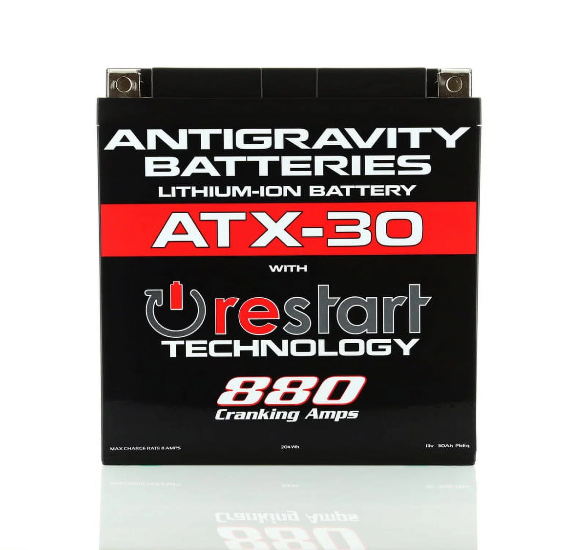 Lithium w/Re-Start YTX30 AG-ATX30-RS Battery - Antigravity