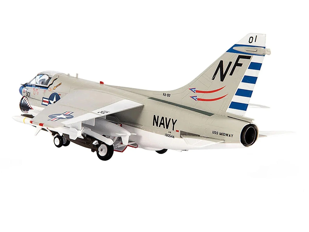 Aircraft "VA-93 Diecast by USS JC Attack Wings Model 1/72 Navy Blazers United Corsair II Vought (1979) A-7E States Blue Midway"