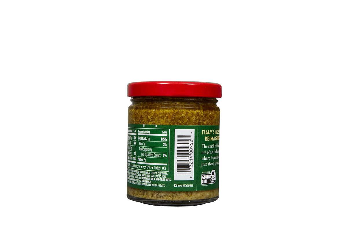 Sauce, Mezzetta 6.25-Ounce L Basil 6) G (Pack Pesto, of