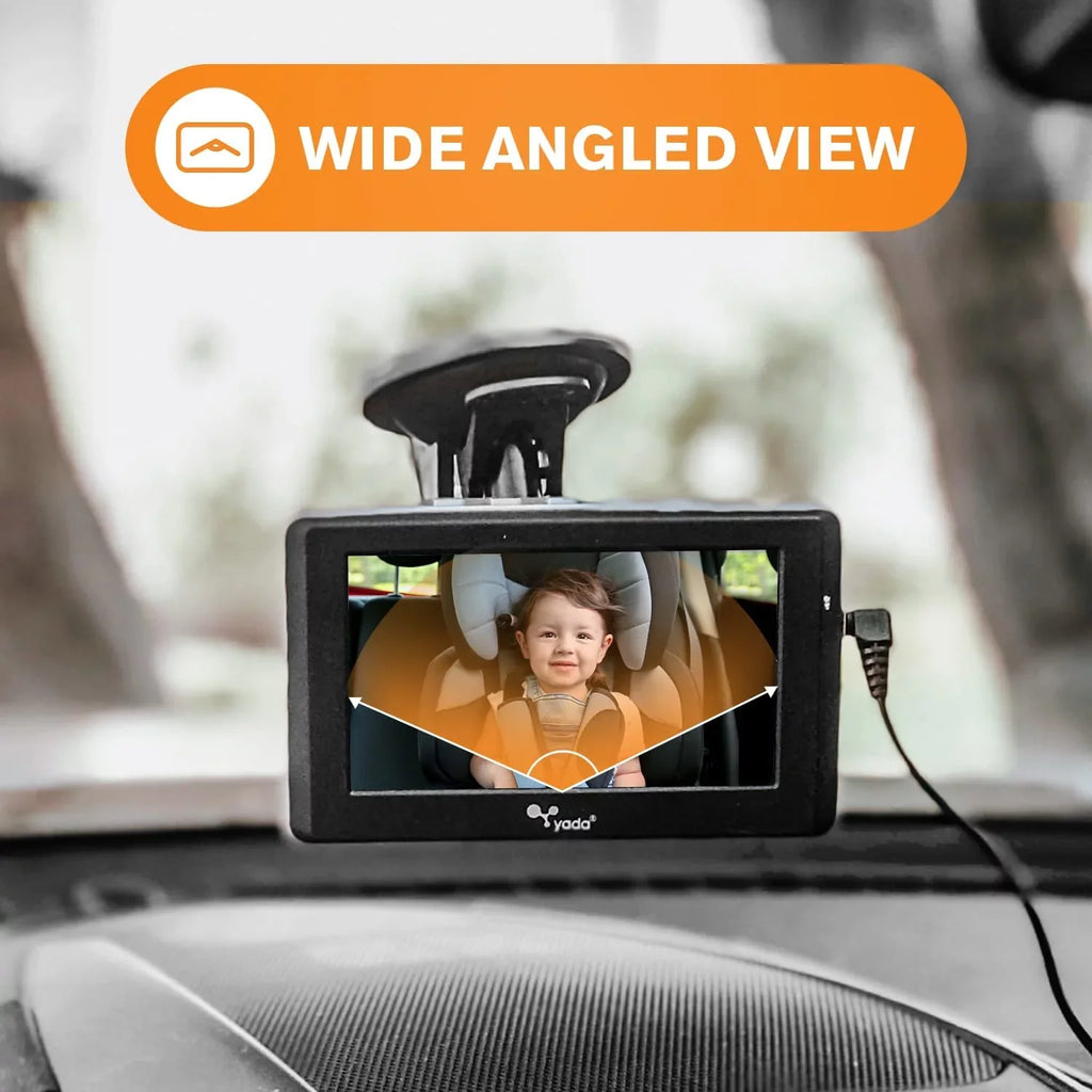 Wireless Headrest Baby Car Mounts onto Vision Compatible, Cam, Universally Digital Night Windshield 4.3 , Display, Portable Monitor Transmission, Yada with and/or