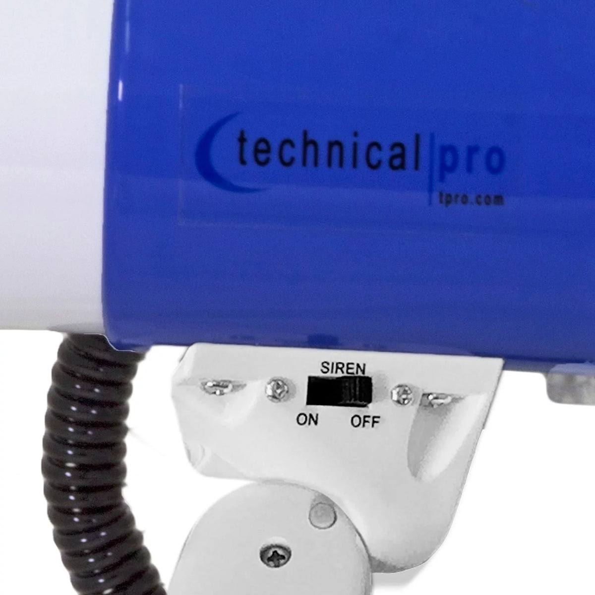 and Adjustable 4) Built-in Control Volume Technical Megaphone 40 (Qty Speaker Bullhorn Watts Pro 1200 Yard with Range Siren,