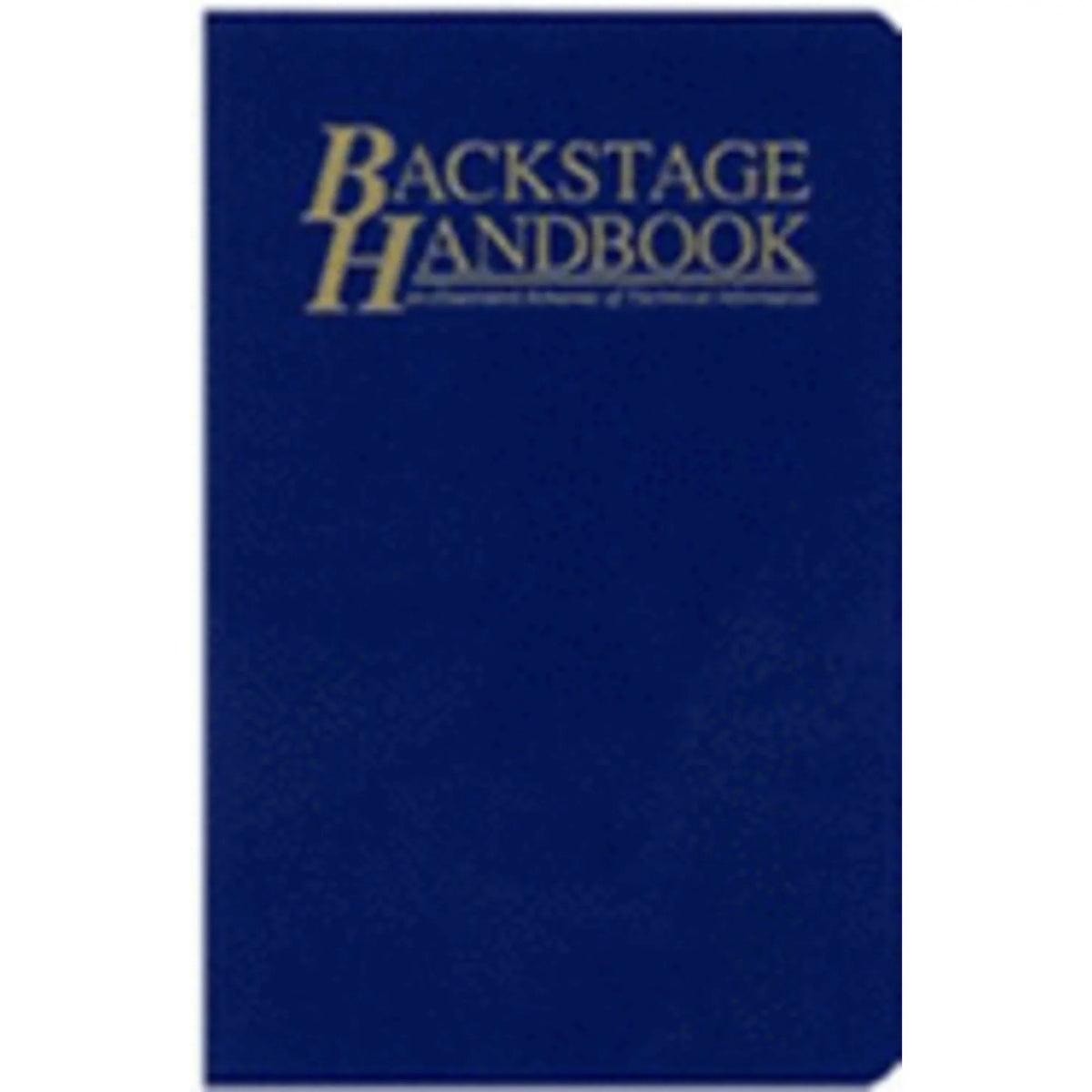 Almanac of The Technical Carter Handbook: Pre-Owned Backstage by An Paul Dr. Illustrated 9780911747393) Information (Hardcover