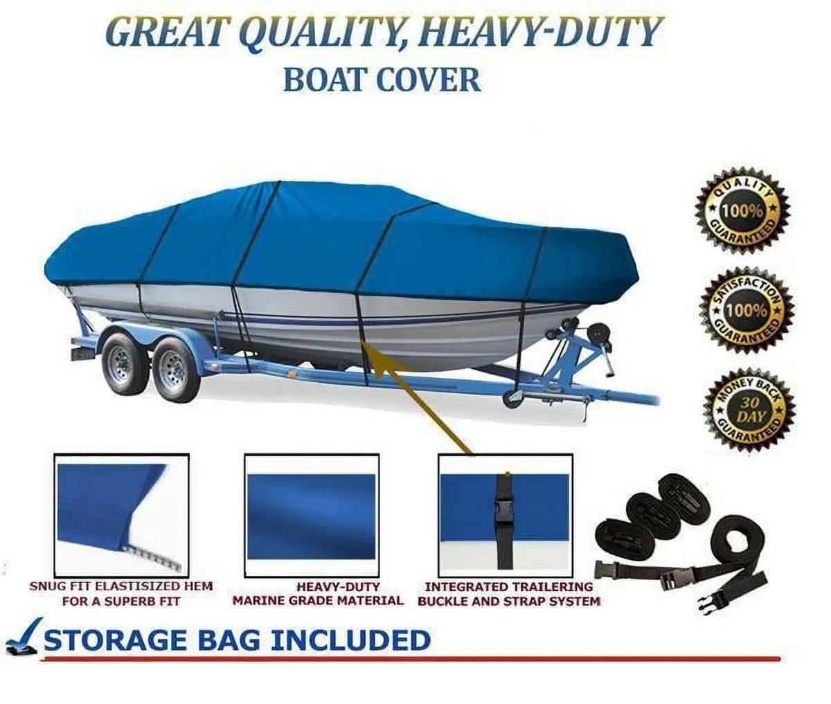 BOSTON JUSTICE BOAT for COVER BLUE, 21 WHALER grade 1998 GREAT Compatible
