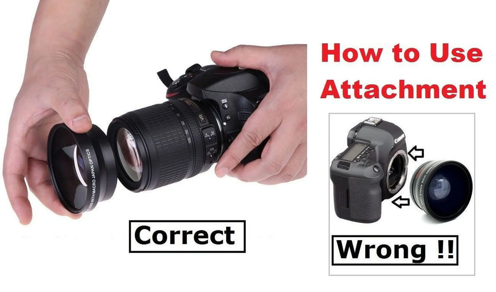 2-Pcs X-A5 Kit Angle Lens Hi (52mm) Wide For FujiFilm Telephoto & Def