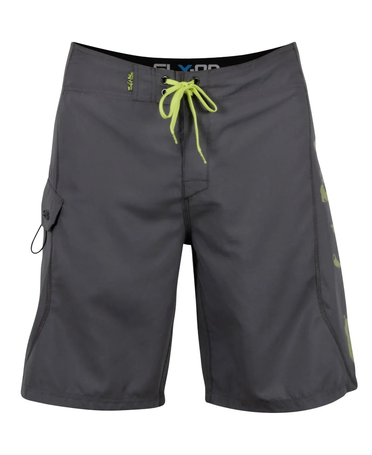 Life dimension Bomberz Stealth Men's Aqua Salt 32 Gray Shorts