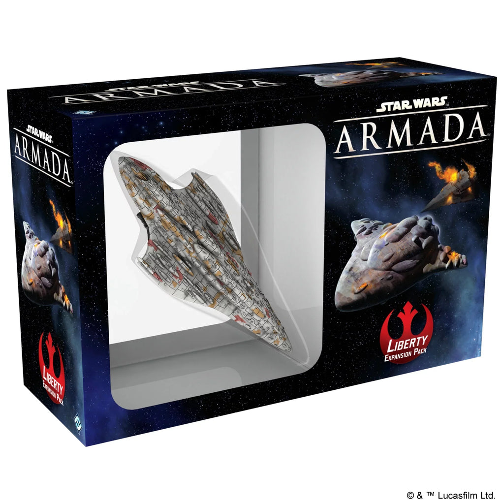 Miniature Game for 14 from Wars Asmodee Expansion Up, Class and Cruiser Ages Armada: Liberty Star