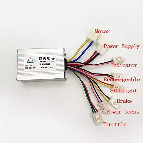 Motor Engine Extreme Go E-Scooter EVO Scooter Electric Scooter Motor Motor 800W Trycicle 36V Bike E-Bike Motor Controller Throttle Electric Speed Grip Bicycle Scooter Brushed for Kit Kart Unite