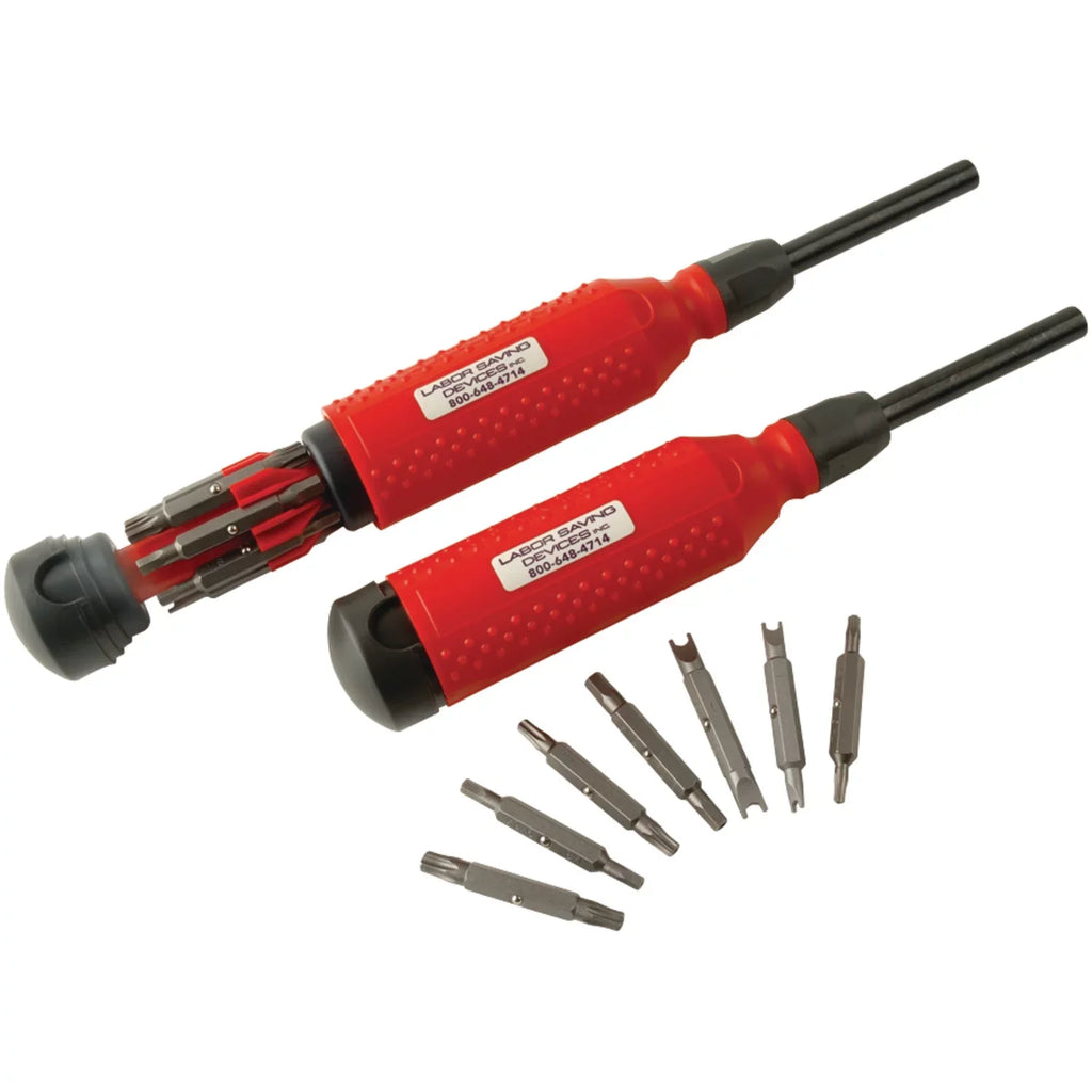 Saving Labor Megapro 51-150 Devices Screwdriver 15-in-1 Tamperproof Bit