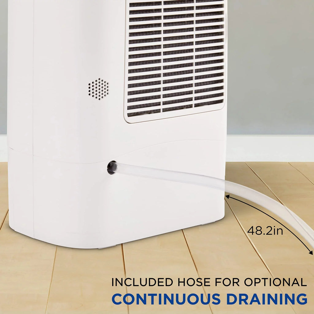 Control Ivation Hose Wifi 19 & Sq/Ft, Pint, Dehumidifier Smartphone W/ Drain 410