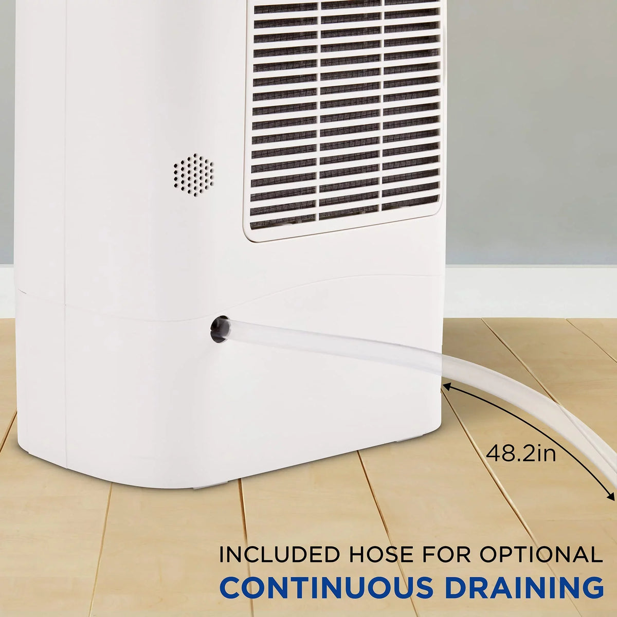 Control Ivation Hose Wifi 19 & Sq/Ft, Pint, Dehumidifier Smartphone W/ Drain 410