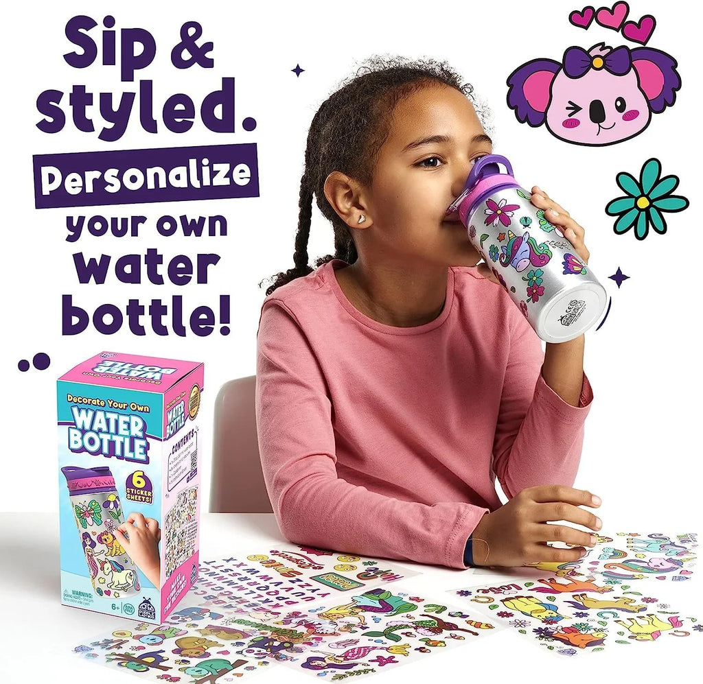 Own Little 6 + Ages Girls for Kids Your Cool Bottle Year Girl, 6 Gifts 6-8, liquid DIY Fun Crafts Birthday LADYBUG Kits PURPLE for - Arts and - Old for Age Gift Girl Decorate