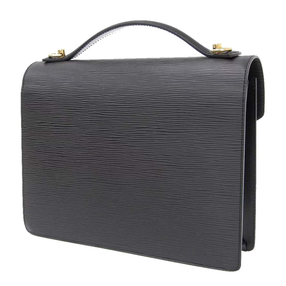 M52122 Authenticated Used Bag Epi 2WAY Monceau Noir