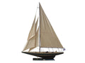 '-ENDEAVOUR60 60 Sailboat Handcrafted Decor in. Decoration- Endeavour Rustic Wooden Model R