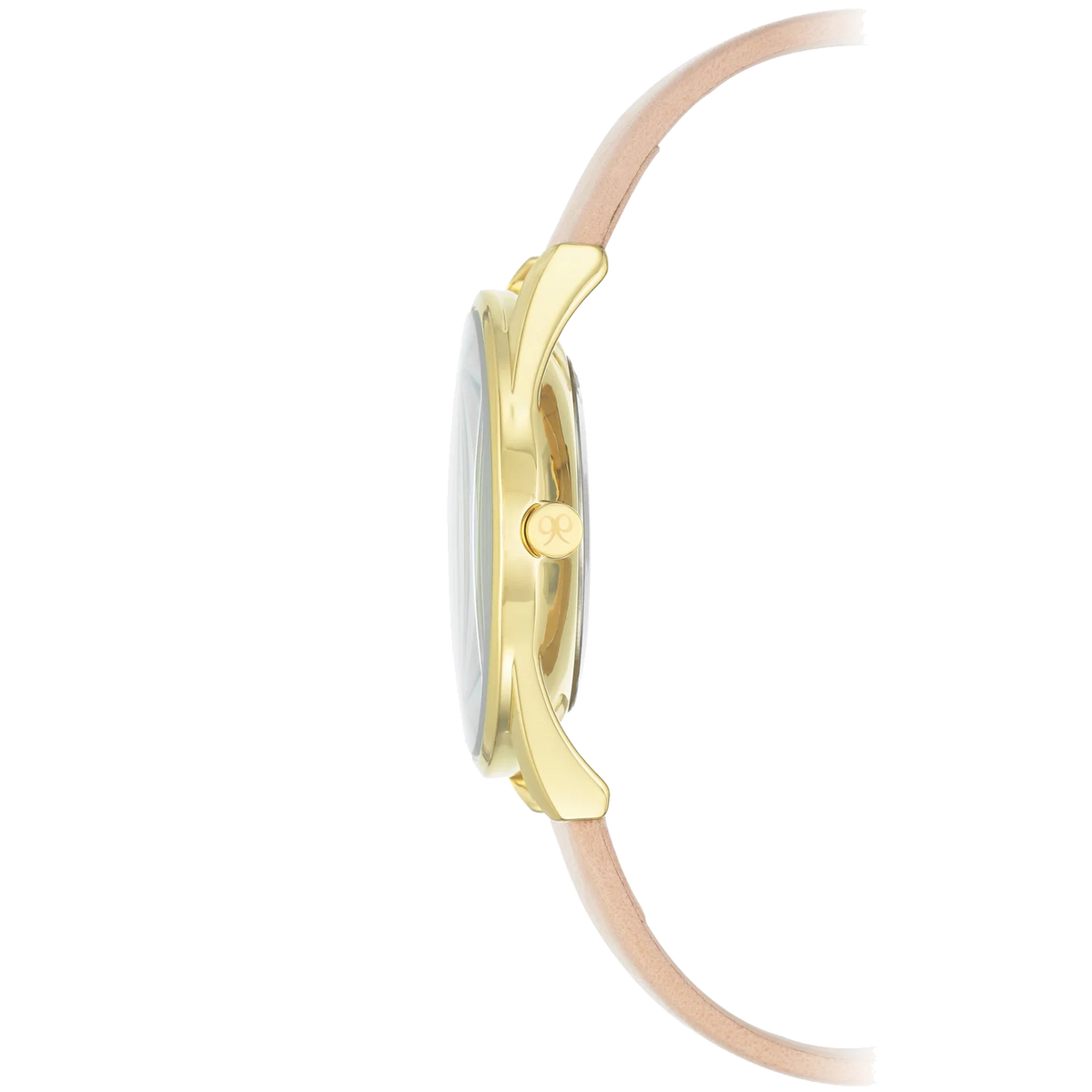 and West Pastel Women's Watch Strap Pink Gold-Tone NW/1994WTPK Nine