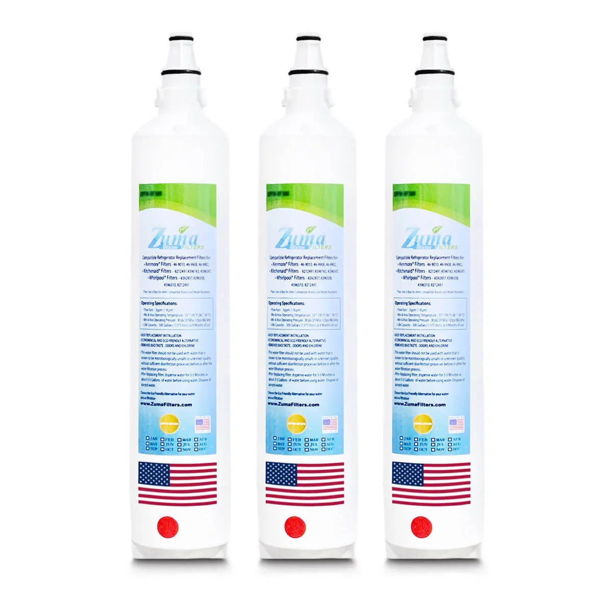 # ZWFZ1-RF750 , Pack - Compatible 3 Made BI36UIDSPHRH with , Model Brand - U.S.A. in liquid ZUMA Subzero® , Filters
