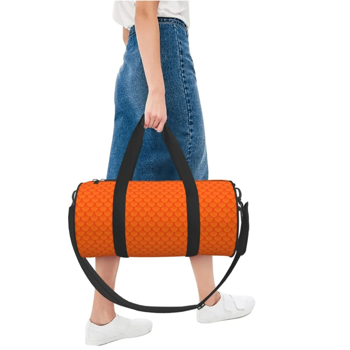 Bag Bag Coaee Travel Sports Bag and Pocket with Cylinder Capacity Compartment Orange Gym Large Luggage Scales Waterproof