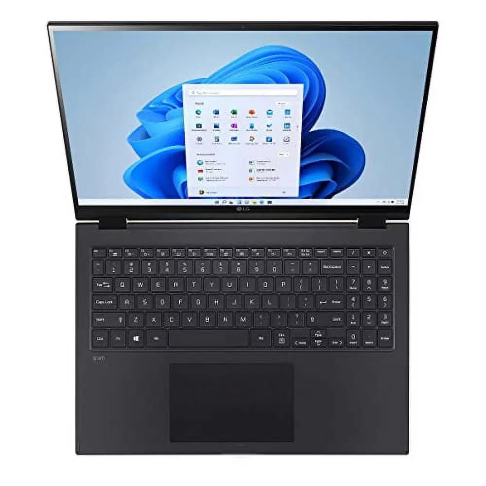 i7-1260P 2-in-1 w/Pen Ultralight Gram IPS Touch Windows 512GB+1TB NVMe 16GB Graphics Fullday 11 Keyboard LG SSD USB EVO RE and Laptop Battery Iris 16" 2023 WiFi Xe WQXGA LPDDR5 Backlit AX