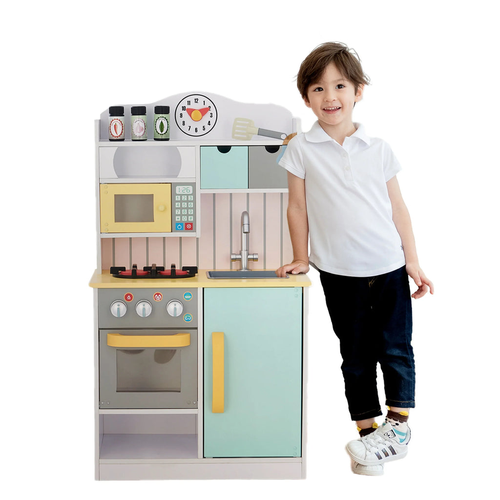 Classic Teamson Kids Chef Wooden Kitchen Little Florence Play
